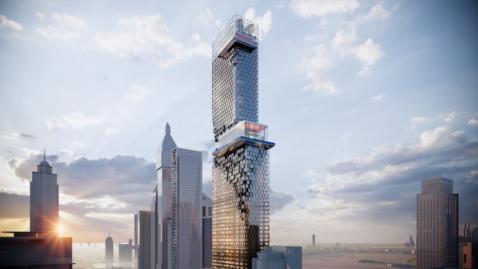 Aldar to develop an office tower on SZR in Dubai Image Supplied