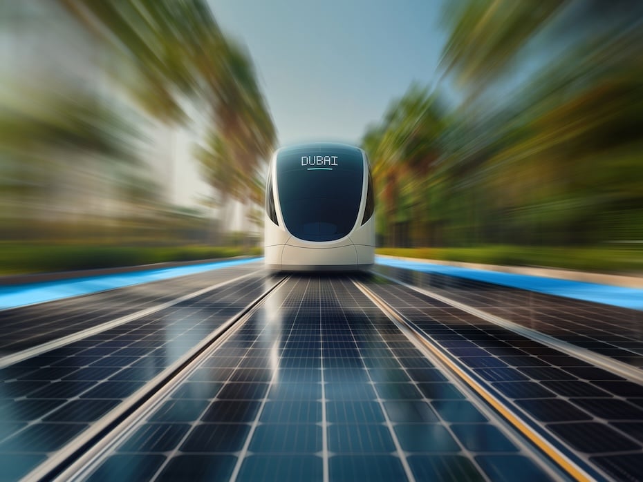 Dubai's 64km Green Spine: Solar-powered trams, 300MW system touted for ...