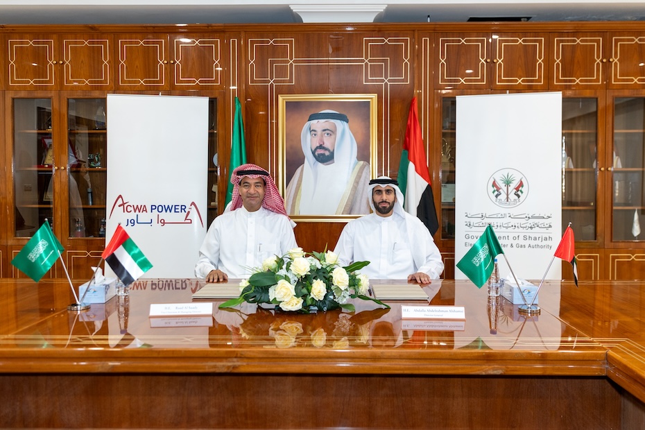 ACWA Power and SEWA to build IWP Image supplied