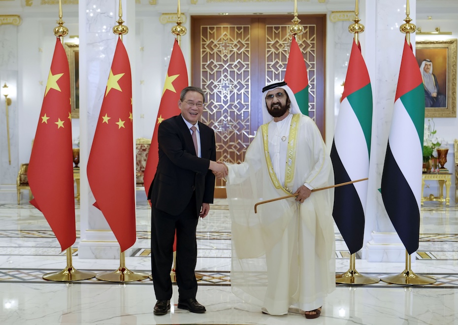 Sheikh Mohammed bin Rashid and China’s Premier of the State Council_image_courtesy_WAM