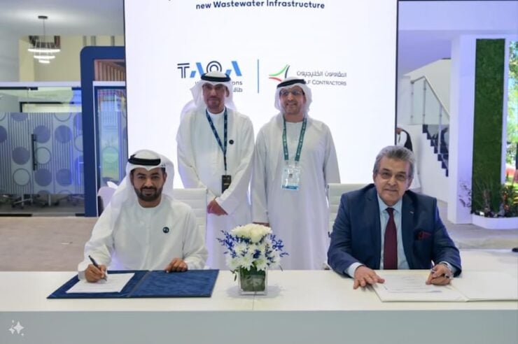 TAQA signs contract for Dhs150m wastewater project