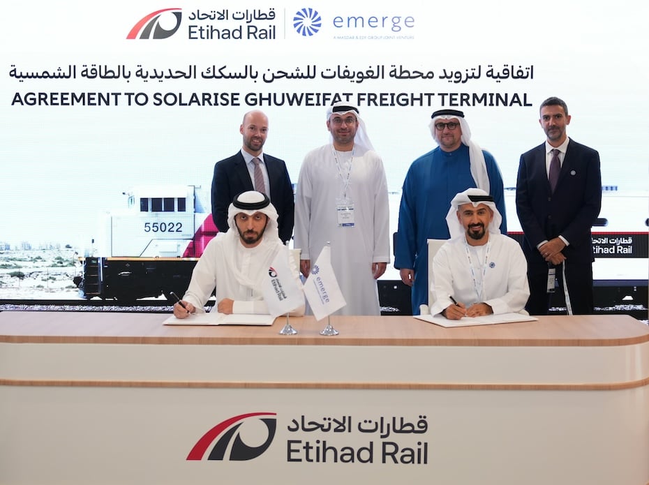 Etihad Rail goes green with massive solar project