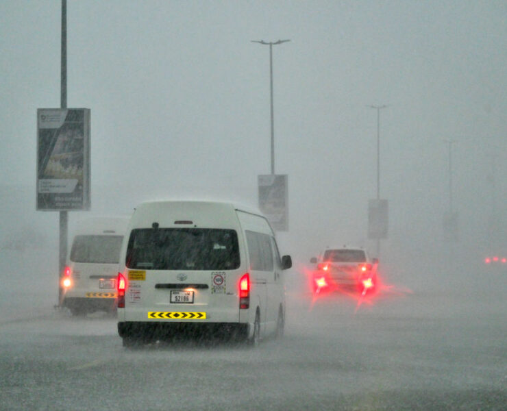 UAE forecasts cloudy skies, rainfall from Wednesday