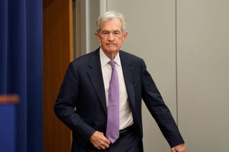 Federal Reserve Chair Jerome Powell Holds His Monthly Press Conference. (Image: Getty)