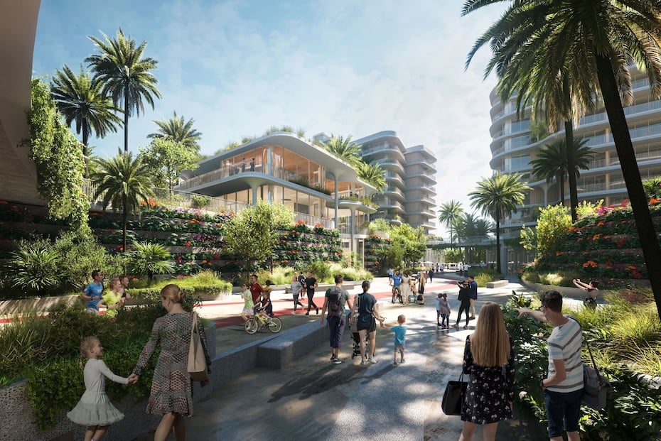 Aldar unveils Mamsha Gardens Image Aldar