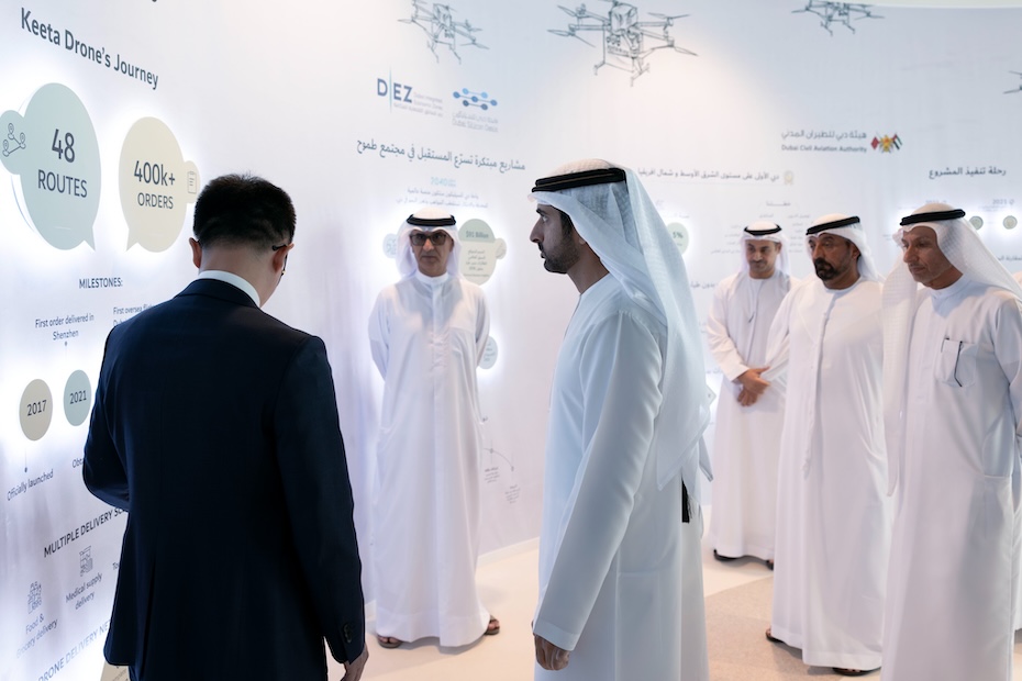 Dubai launches region's first drone delivery system