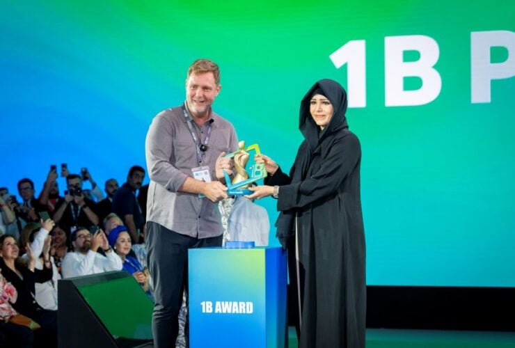 Dubai: Content creator Simon Squibb receives 'One Billion Award'