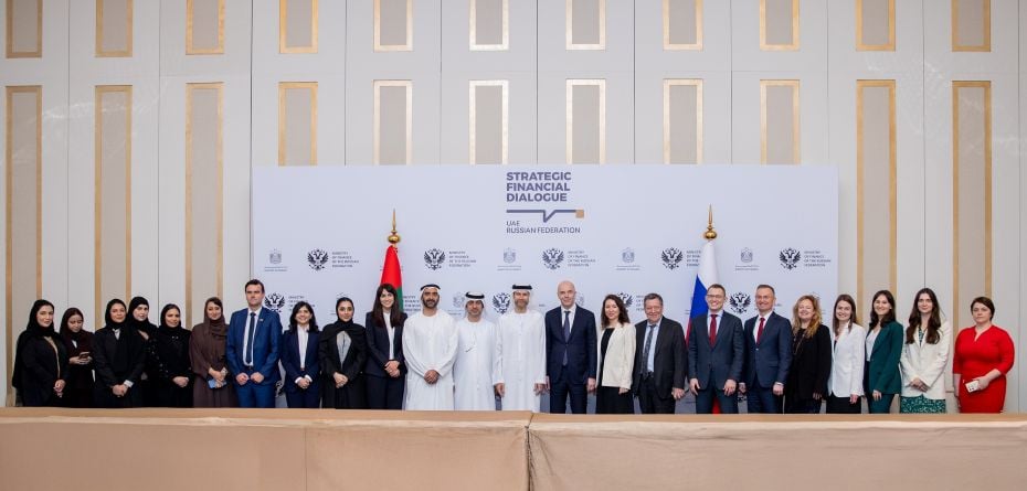 UAE hosts strategic dialogue with Russia to boost financial cooperation