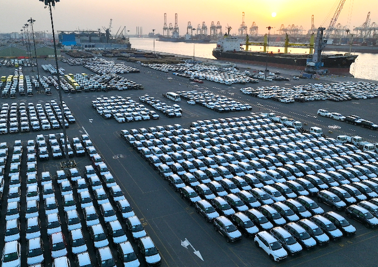 DP World handles over a million vehicles in 2024; China is top trading partner