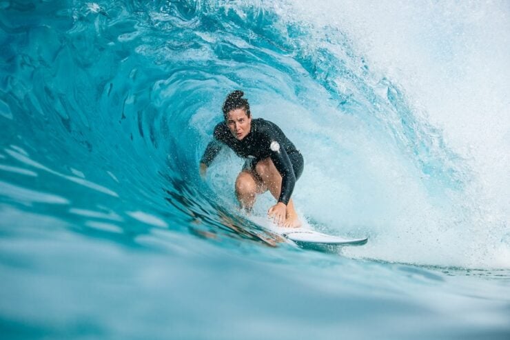 Tyler wright at at Surf Abu Dhabi Pro