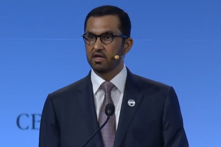 Dr Sultan AL Jaber at CERAWeek 2025 Image courtesy ADIPEC_X