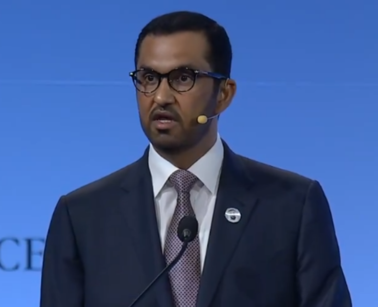 Dr Sultan AL Jaber at CERAWeek 2025 Image courtesy ADIPEC_X