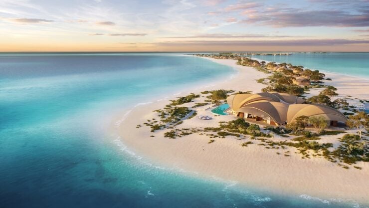 Marriott reports nearly 300 deal signings in EMEA in 2024 render of Nujuma, a Ritz-Carlton Reserve (Saudi Arabia)