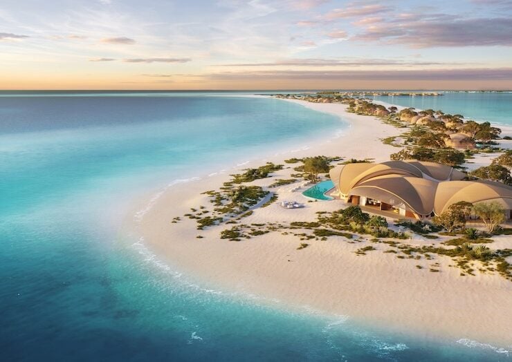 Marriott reports nearly 300 deal signings in EMEA in 2024 render of Nujuma, a Ritz-Carlton Reserve (Saudi Arabia)