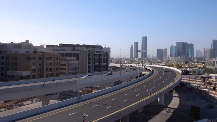 Dubai bridge opens linking Jumeirah and Al Mina street image RTA Dubai Medai Office