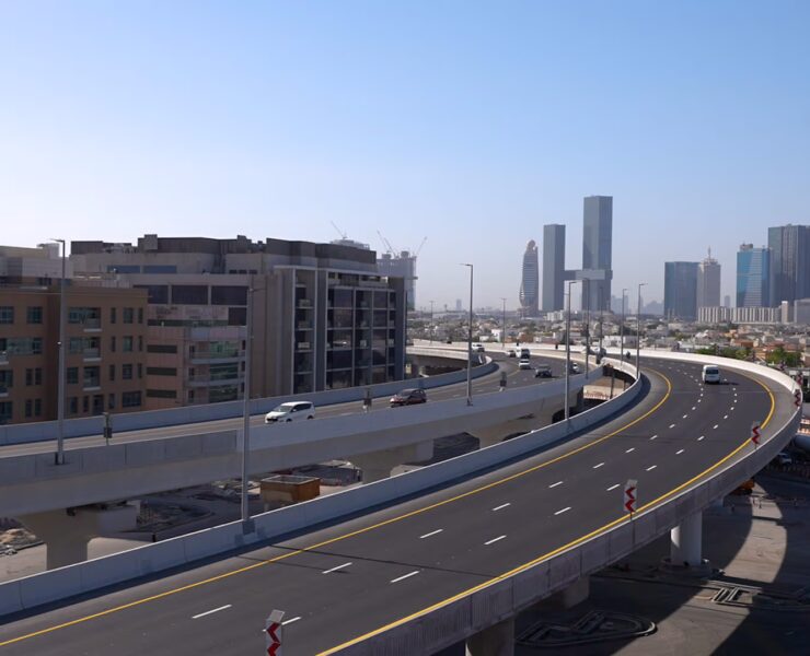 Dubai bridge opens linking Jumeirah and Al Mina street image RTA Dubai Medai Office