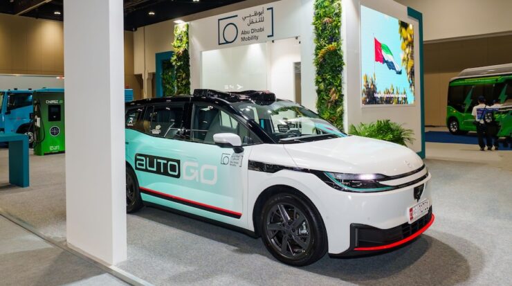 robotaxi trials expanded in Abu Dhabi image courtesy WAM