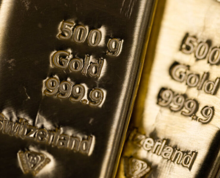 Gold hits near three-week high as bill to end US shutdown passes Senate