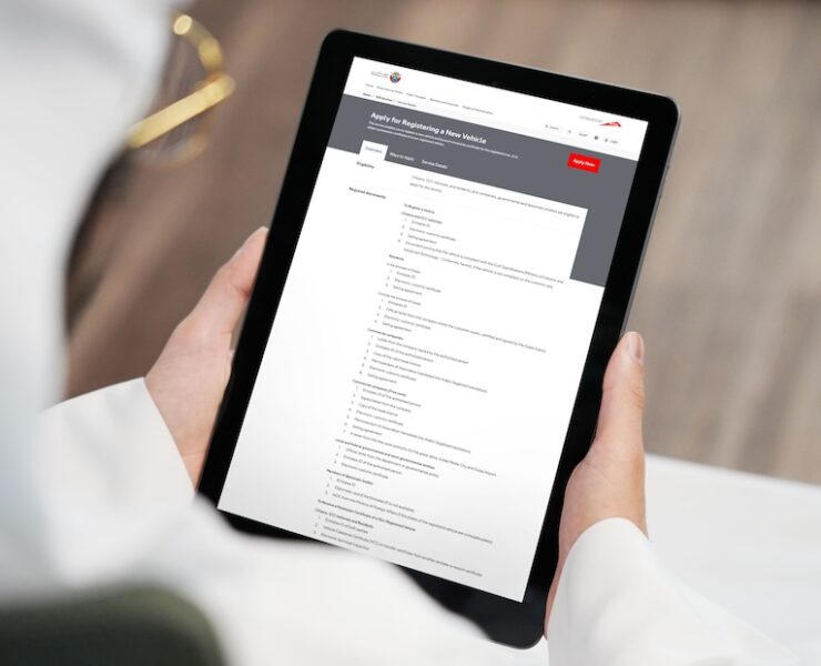 RTA streamlines vehicle licensing services