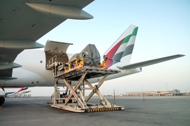 emirates skycargo new vertical to transport aircraft engines