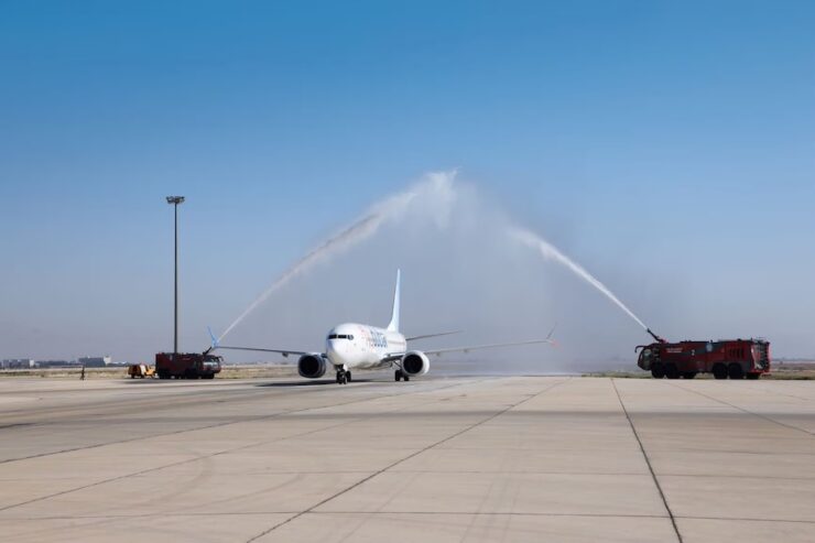 flydubai resumes daily flight to Damascus Syria image Dubai Media office flydubai