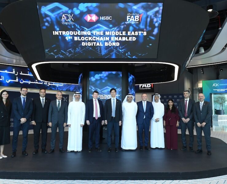 ADX, FAB and HSBC launch MENA’s first DLT-based digital bond