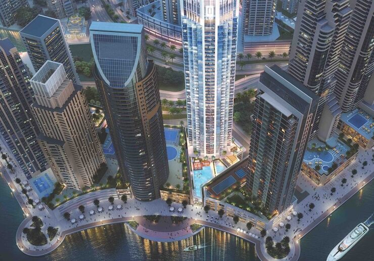 A unit in Liv Residence, Dubai Marina, funded in 3 minutes by 258 investors from 47 nationalities, according to Prypco Mint