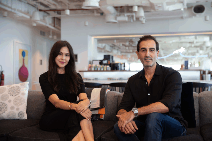 Ovasave Co-founders Majd Abu Zant and Torkia Mahloul.