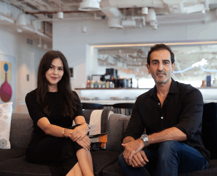 Ovasave Co-founders Majd Abu Zant and Torkia Mahloul.
