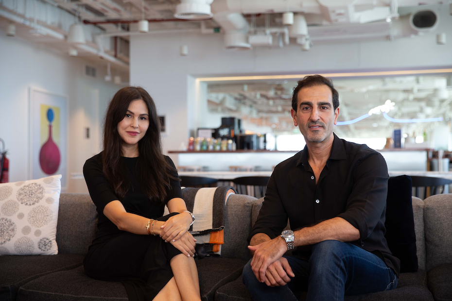 Ovasave Co-founders Majd Abu Zant and Torkia Mahloul.