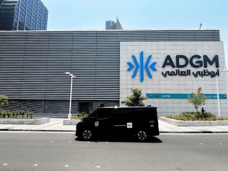 WeRide Uber vehicle in Abu Dhabi Image- Supplied