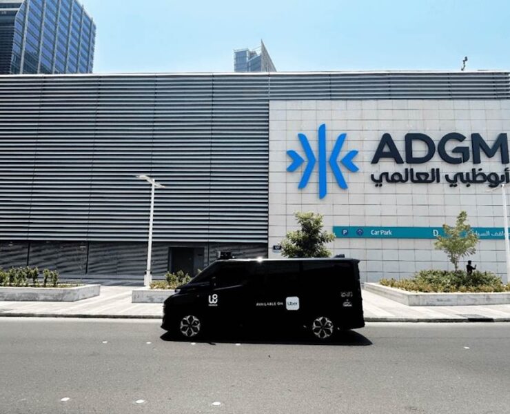 WeRide Uber vehicle in Abu Dhabi Image- Supplied