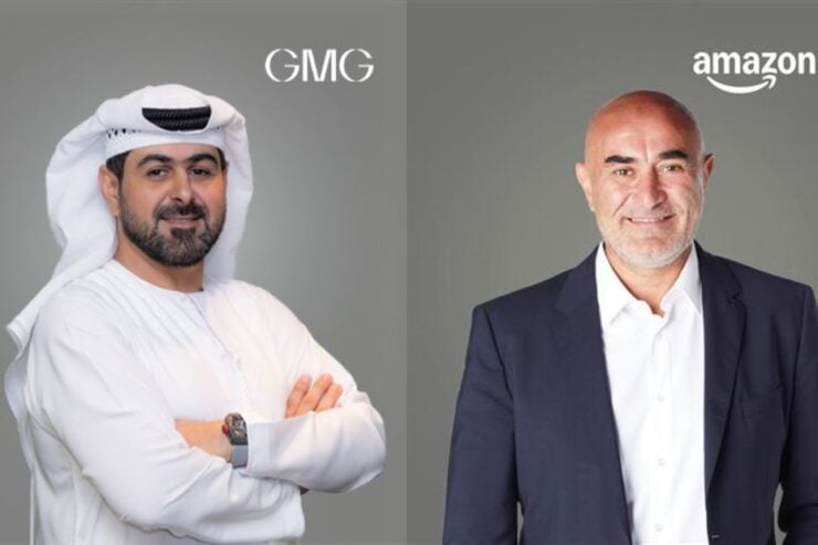 L to R: Mohammad A. Baker, deputy chairman and CEO of GMG and Ronaldo Mouchawar, vice president, Amazon Middle East, Africa, and Turkey/Image: Supplied