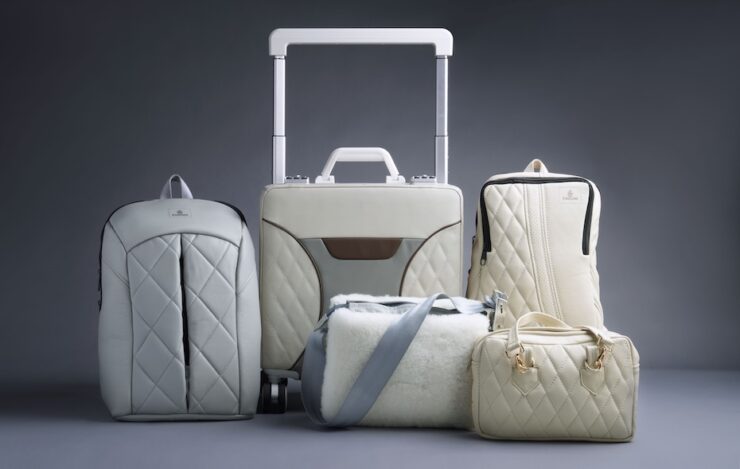 Emirates launches second upcycled luggage line with materials from retrofitted aircraft