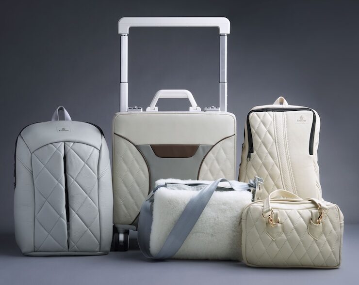 Emirates launches second upcycled luggage line with materials from retrofitted aircraft