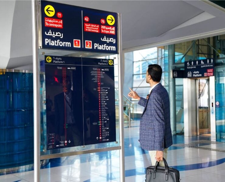 Dubai Metro gets a makeover: 9,000 new signs to boost rider experience