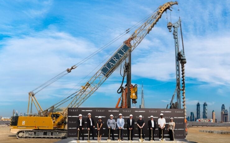Taraf, KARL LAGERFELD break ground on branded villas in Dubai