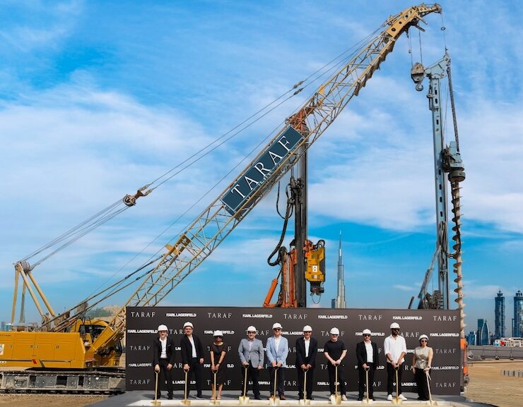 Taraf, KARL LAGERFELD break ground on branded villas in Dubai