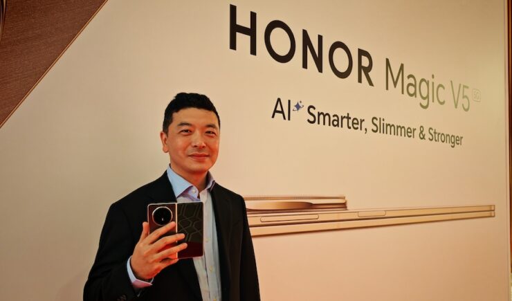 HONOR's Laurance Li on the Magic V5, AI's impact and future of foldables