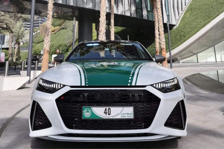 Dubai Police just added a beastly Audi RS7 to their luxury fleet