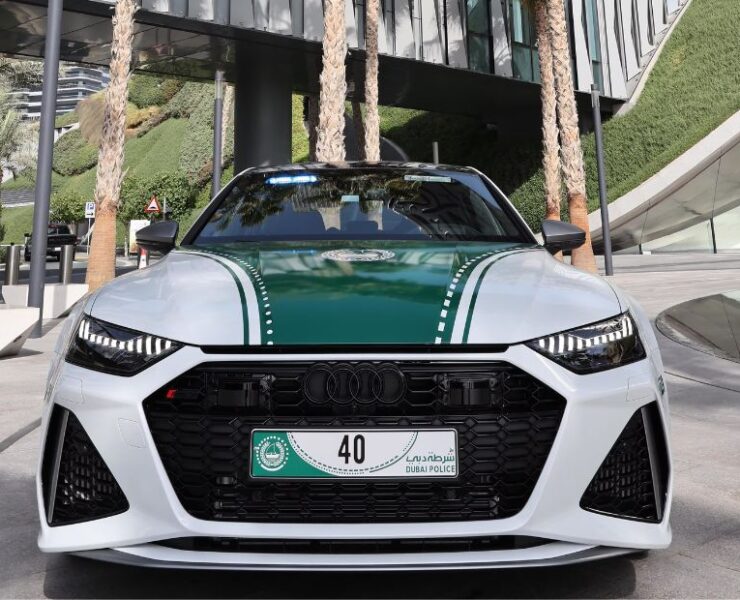 Dubai Police just added a beastly Audi RS7 to their luxury fleet