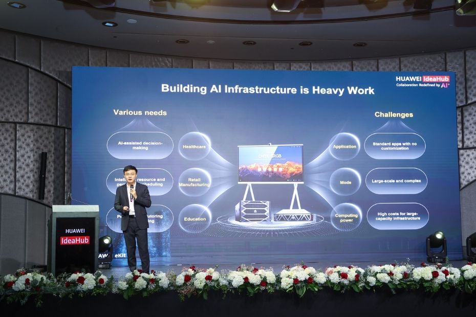 He Yujin, Vice President of Huawei Intelligent Collaboration