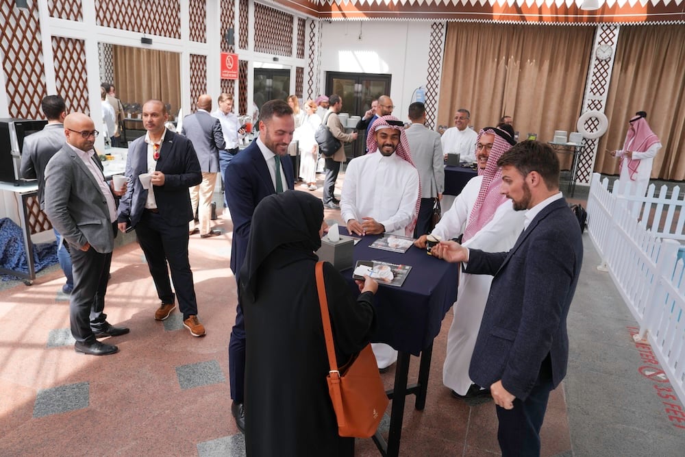 Many networking sessions happened around the Gulf Business Saudi Summit on the day.