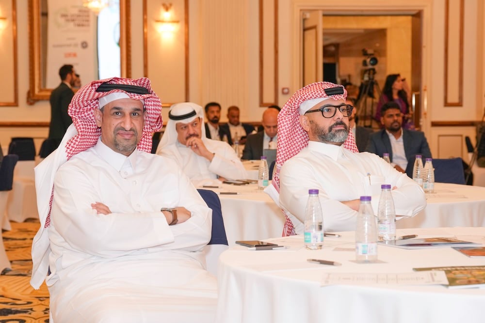 Attendees listening in to the day's events.