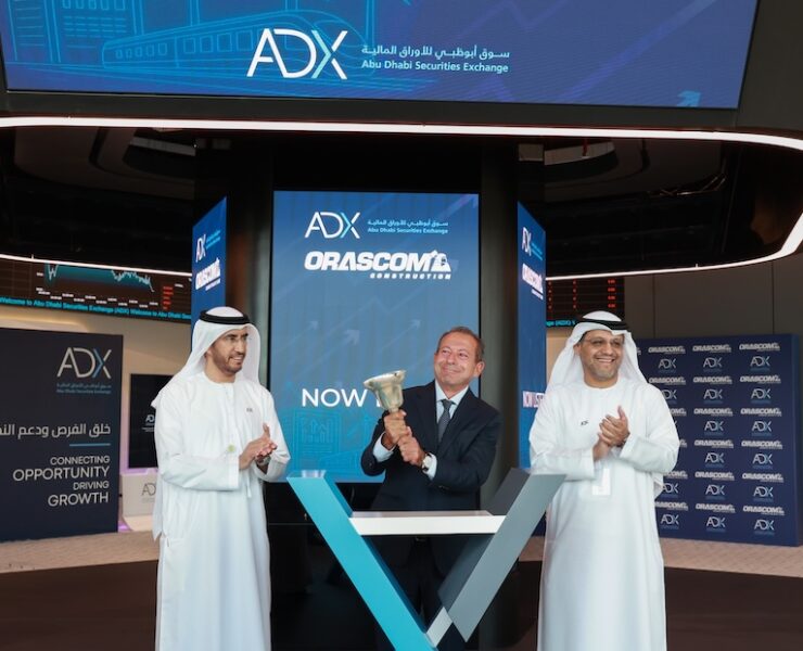 Orascom Construction lists on Abu Dhabi's ADX
