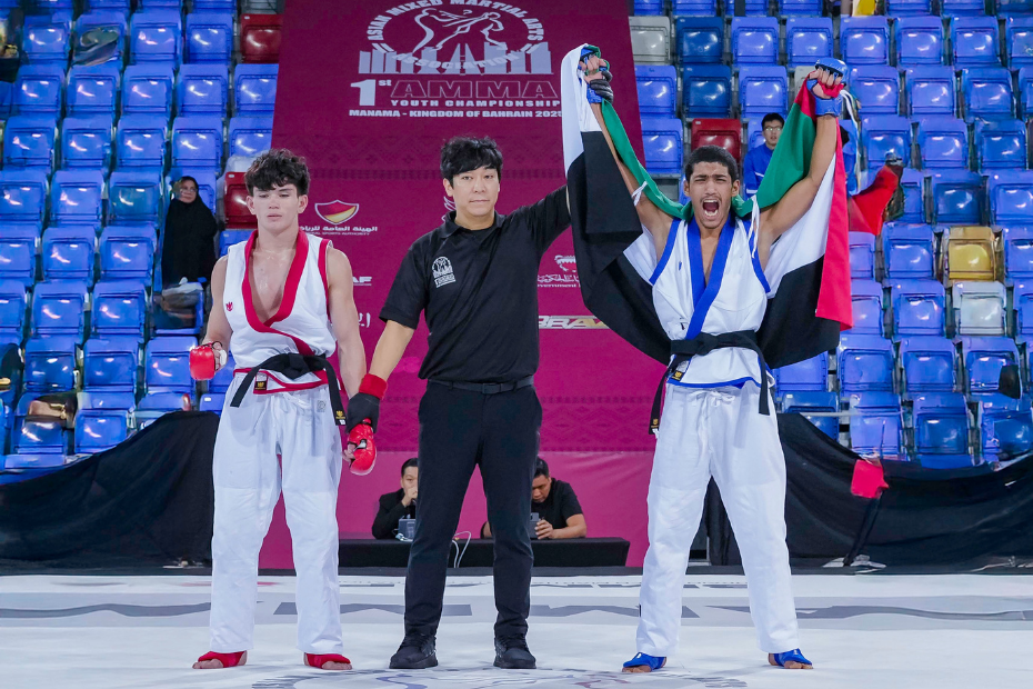 UAE national team wins four medals at first Asian MMA Youth Championship