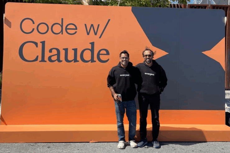 Mukund Jha, Co-Founder and CEO and Madhav Jha, Co-Founder of Emergent (Left to Right)