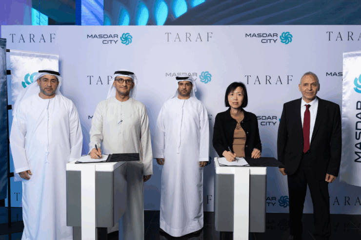 New Taraf–Masdar City partnership to deliver over 1,000 homes in Abu Dhabi