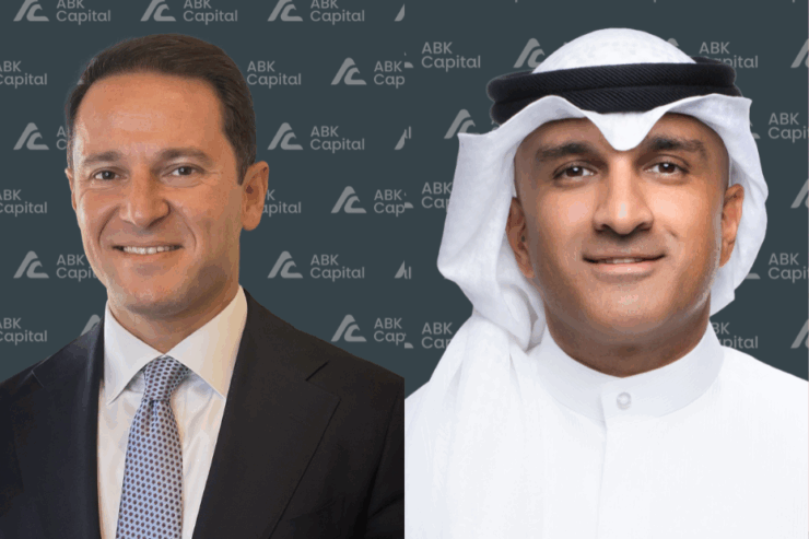 L to R: Sherif ElRafie, CEO of ABK Capital and Abdulaziz Jawad, chairman of ABK Capital–Kuwait