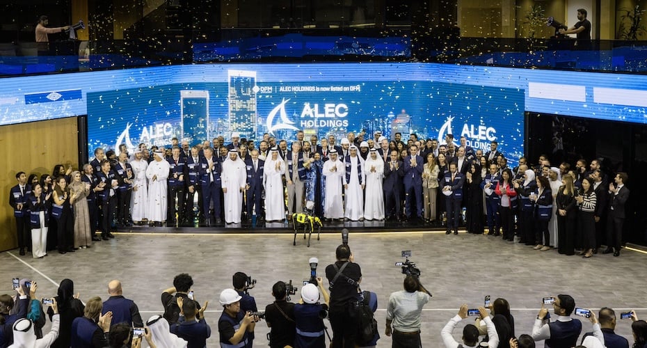 ALEC Holdings debuts on DFM Image Dubai Media Office